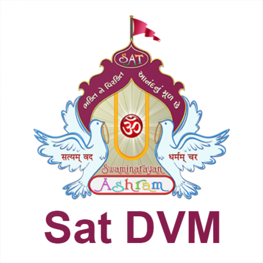 Satdham Vidyamandir logo