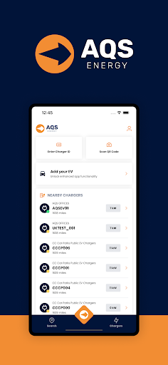 Android application AQS Energy screenshort