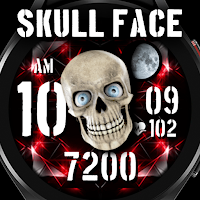 Skull Face - Halloween Watch F