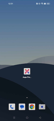 Axpo Portal Screen 2