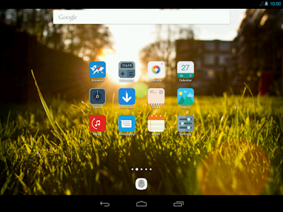 Lanting Icon Pack: Farverigt skærmbillede