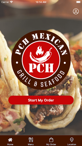 Android application PCH Mexican Grill & Seafood screenshort