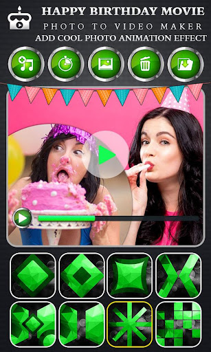 Birthday Video Maker with Song Screen 3