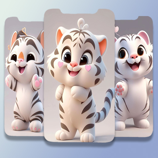 Cute Tiger Wallpaper logo