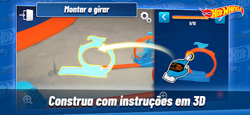 Visualização do aplicativo