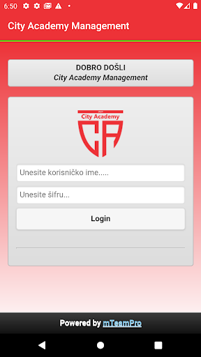 City Academy Management