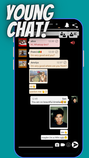 Android application Korean Chat and Forum screenshort