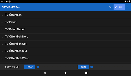 SAT>IP>Mobile Pro screenshot 9