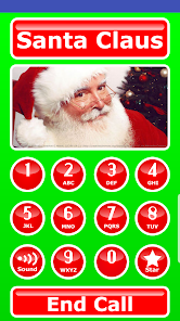 Screenshot 9 Call Santa Simulated Voicemail android