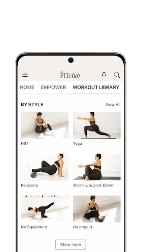 The Fit Club Screen 2
