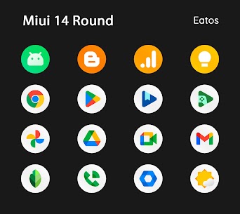Mi14 – Round Icon Pack 4