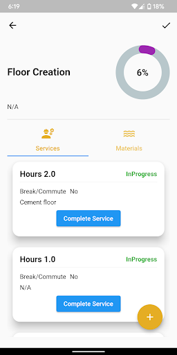 BUILDFitters Labor Screen 3