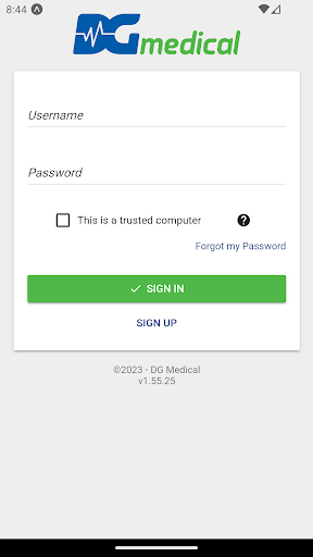 Android application DG Medical screenshort