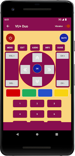 Remote Control for VU+ Duo Screen 2