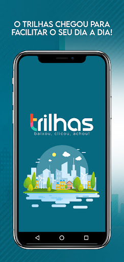 Android application Trilhas screenshort
