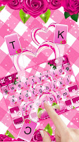 screenshot of Pink Roses Theme