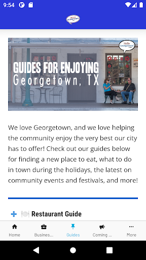 Hello Georgetown Screen 3