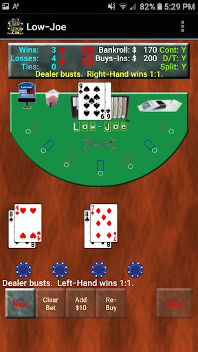 Low-Joe: Reverse Blackjack screenshot 18