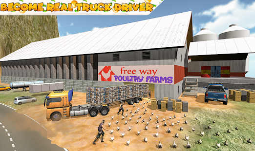 Poultry Farming  Transport Truck Driver 20 Screenshot