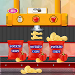 Cover Image of Download Potato Chips Food Factory Game  APK