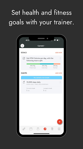 Android application BodyByJR screenshort