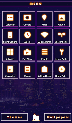 Los Angeles at Night Screen 2