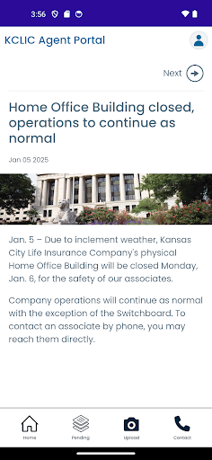 KCLIC Agent Portal