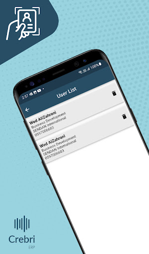 Crebri Card Scanner Screen 3