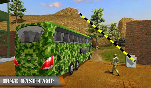 Army Bus Transporter Coach Fun apktram screenshots 12