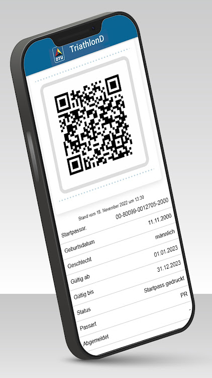 TriathlonD – DTU-Startpass - 1.3.3 - (Android)