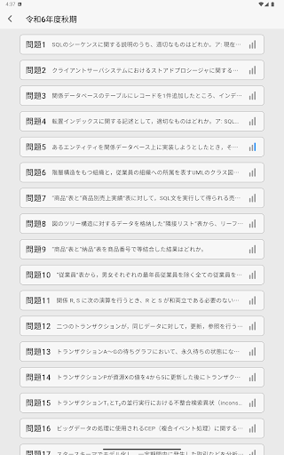 サクッとデータベーススペシャリスト午前II過去問【サクトレ】