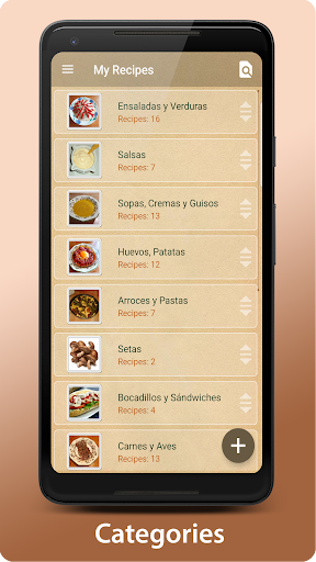 My Cookery Book Screen 2