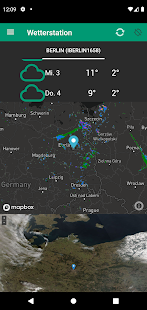 Wetterstation Tangkapan layar