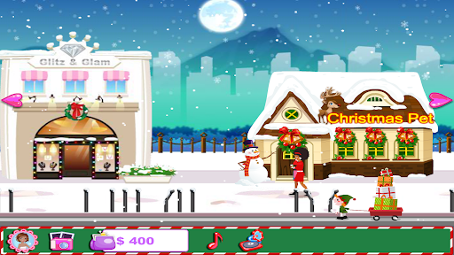 Shopaholic Christmas Dressup Screen 2