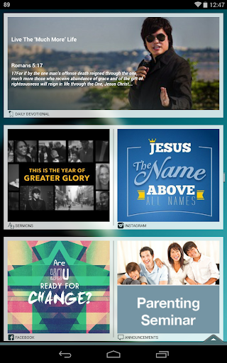 New Creation Church — App Screen 3