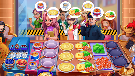 Android application Food City: Cooking Food Games screenshort
