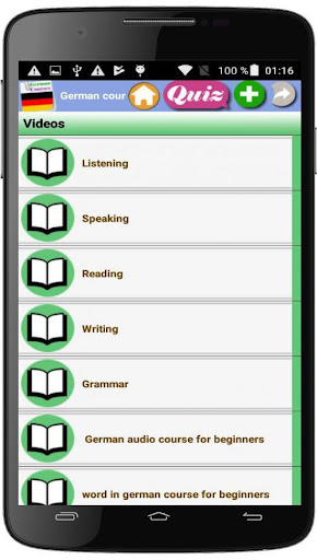 German course Screen 3