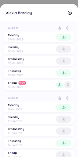 Level23 Availability Screen 2