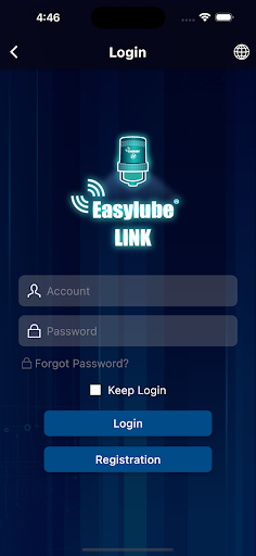 Easylube® LINK Screen 3