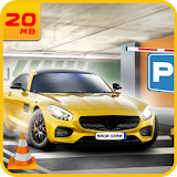 Multi-Story Roadway Classic Car Parking Game icon