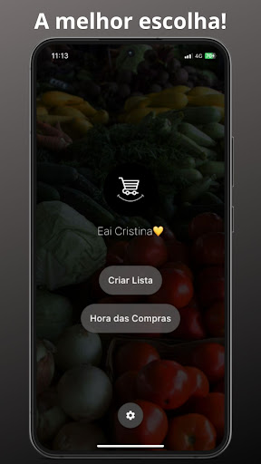 Android application Sua Lista de Compras screenshort