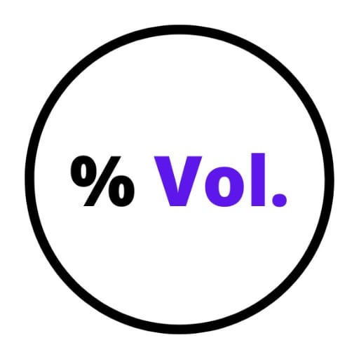 Calculator %Vol. logo