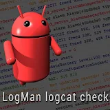 LogMan logcat check icon