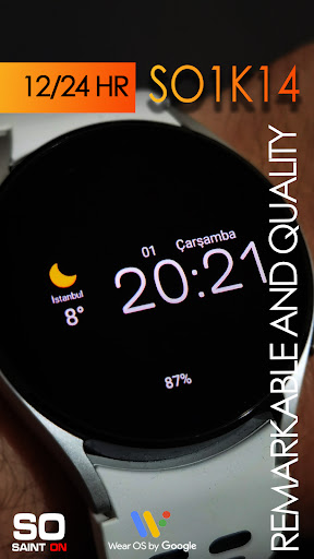 SO1K14 Digital Watchface Screen 3