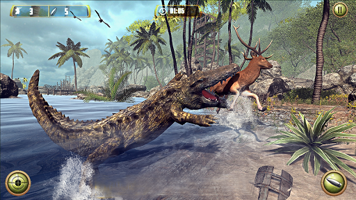 Crocodile Hunt and Animal Safari Shooting Game  screenshots 3
