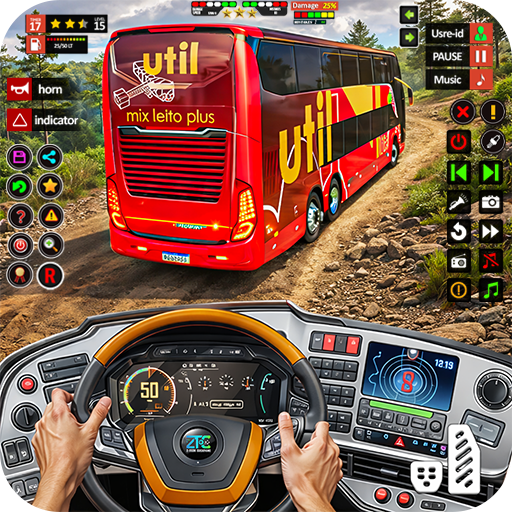 Offroad Bus Sim Driving Game icon
