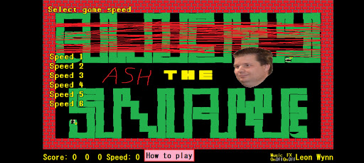 Android application Ash the Snake screenshort