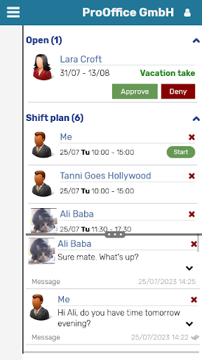 ProOffice Screen 2