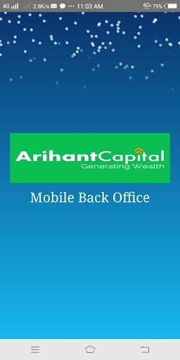 Android application Arihant Backoffice screenshort