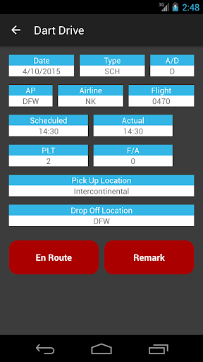 Dart Drive Screen 2